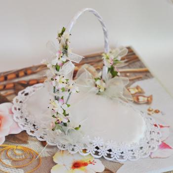 Кошничка за брачни пръстени
